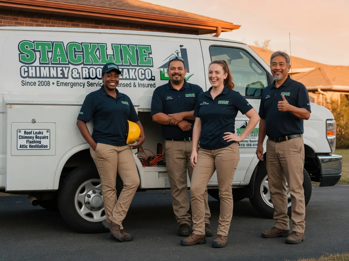 Chimney flashing repair company in Saint Jacob, IL